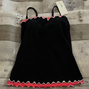 NWT PROFILE BY GOTTEX TANKINI TOP